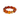 Bracelet with amber beads and a gold accent on a white background