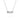 A silver-plated custom necklace with a balloon-style letter pendant, spelling out the name 'Katie'.