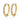 Gold X Hoops Earrings waterproof tarnish-free jewellery - Binky Belle