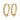 Gold X Hoops - Christmas Gift for Her | Personalised Jewellery & Jewelry UK | Binky Belle