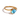 gold ring with a blue crystal placed within the ring placed on a white background