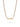 Gold custom name necklace with pink gemstone chain and 'Isabella' name pendant in elegant script font – personalised jewellery gift idea