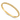 A yellow gold eternity-style bangle ring featuring a continuous row of small round clear gemstones set in an openwork pattern, shown on a clean white background.