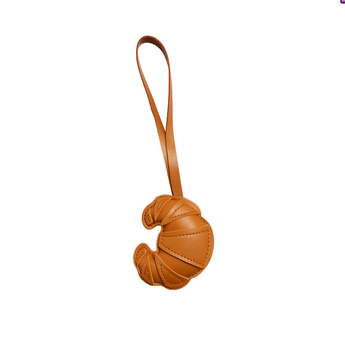 Croissant Bag Charm waterproof tarnish-free jewellery - Binky Belle