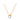 Silver and Gold Double Layered O Necklace