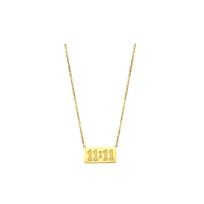 Gold 11:11 Necklace