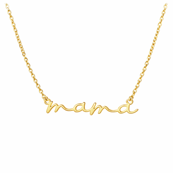 Gold Mama Necklace Necklace waterproof tarnish-free jewellery - Binky Belle