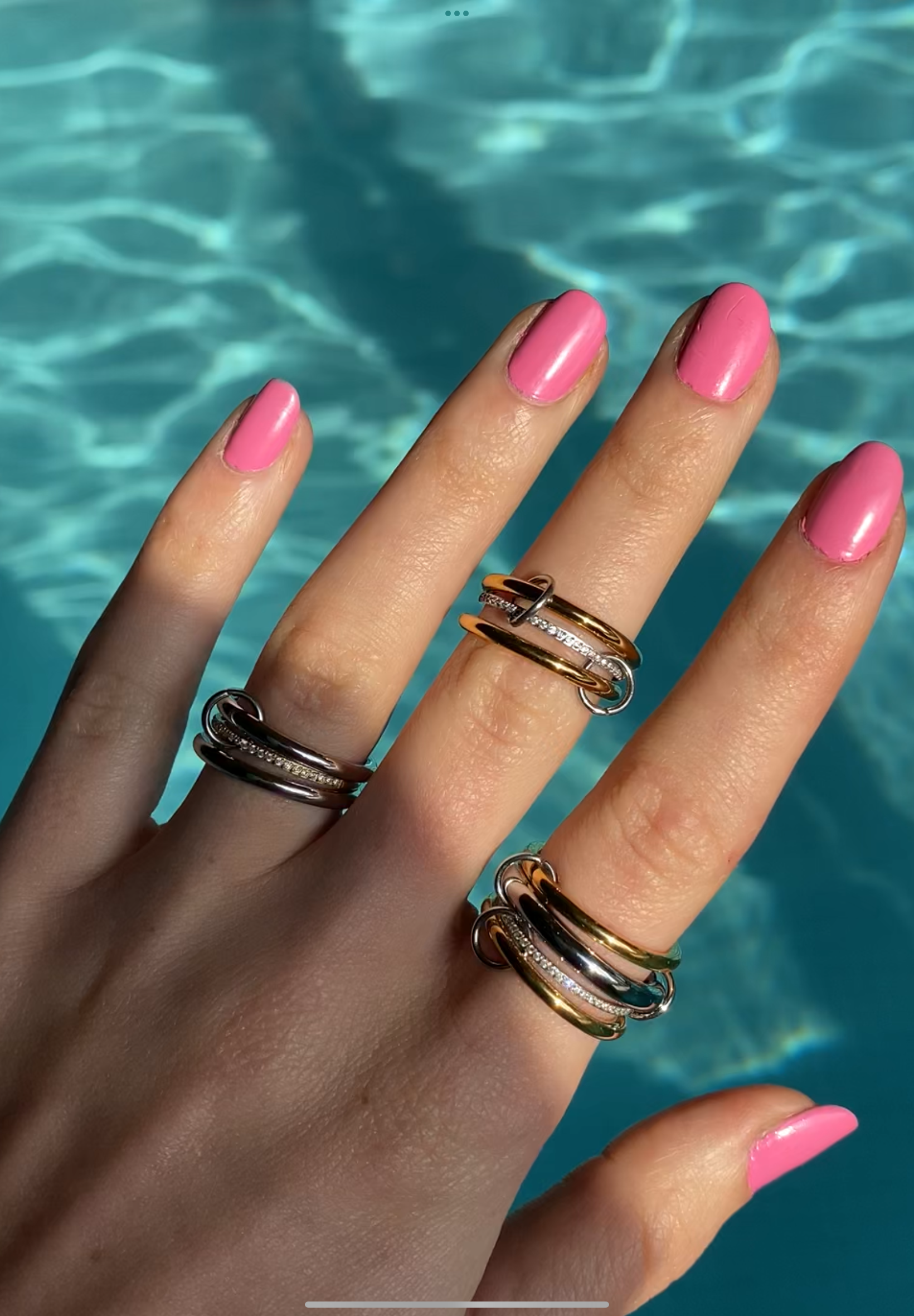 Infinity Stack Silver Infinity Stack Ring | Waterproof Tarnish-Free | Binky Belle