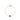 Gold bracelet with a pink gemstone on a white background