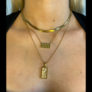 Gold 11:11 Necklace