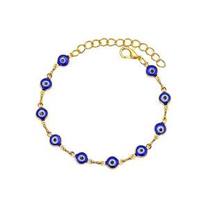 Gold Evil Eye Bracelet