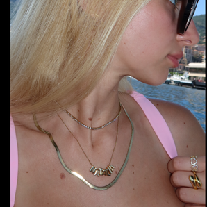 Gold Snake Necklace