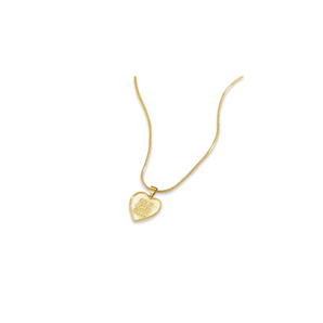 Gold Self Love Club Necklace