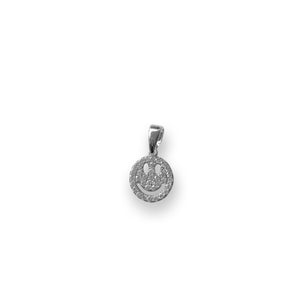 Silver Smiley Face Charm