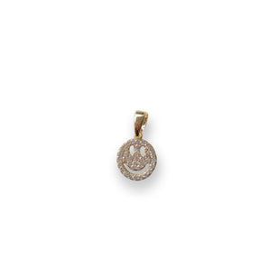 Gold Smiley Face Charm