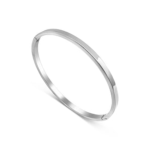 Silver Sleek Bangle