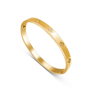 Gold Star Bangle