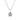 Silver rope chain necklace featuring a statement flower pendant with intricate radial detailing and beaded edging for a textured, elegant finish