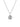 Silver rope chain necklace featuring a statement flower pendant with intricate radial detailing and beaded edging for a textured, elegant finish