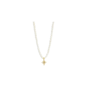 Star and Pearl Necklace