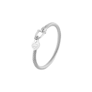 Silver Hook Forever Love Bracelet