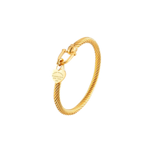 Gold Hook Forever Love Bracelet