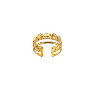 Gold Stand Out Adjustable Ring