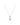 A silver dainty padlock pendant necklace on a chain, with the padlock pendant centered and slightly lower than the middle of the frame.