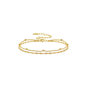 Gold Dainty Aurora Glow Bracelet