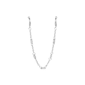 Silver 1 Piece Dangly Chain