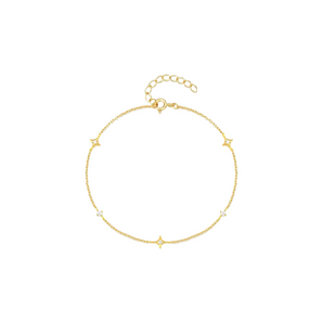 Gold Dainty Starry Bracelet