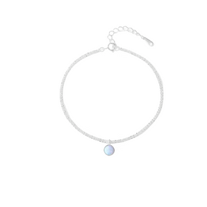 Silver Dainty Opal Gigi Bracelet