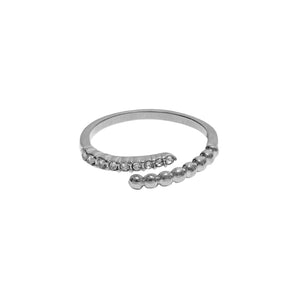 Silver Dual Adjustable Ring