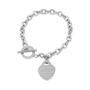 Silver Forever Love Bracelet