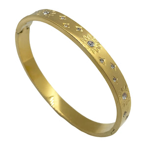 Gold Star and Sun Bangle