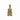 A gold-plated gummy bear charm covered in crystal embellishments.