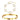 Two elegant bracelets: a gold chain bracelet with white flower charms, and a gold bangle with small, evenly spaced diamonds, set against a white background.