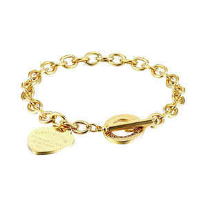 Gold Forever Love Bracelet