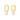 A pair of gold-colored hoop earrings with small heart pendants and pink enamel detailing.