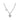 Silver chain necklace with a heart-shaped pendant engraved with "Forever Love, New York, 925." Features a toggle clasp on a white background.