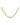 Gold beaded necklace featuring a heart-shaped centre charm with a clear gemstone, displayed on a white background.