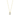 Gold Sleek Diamond Necklace