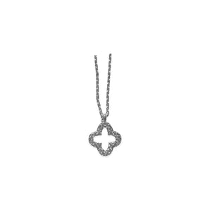 Silver Clover Necklace