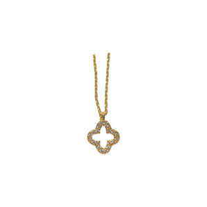 Gold Clover Necklace