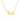 A gold necklace featuring the zodiac sign "Leo" written in an Old English-style font, with the pendant attached to a fine gold chain on each side, displayed against a white background.
