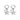 Pair of silver hoop earrings with starfish and pearl charms on a white background
