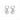 Silver hoop earrings with shell and pearl charms on a white background