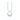 Silver Thick Circle Necklace Necklace waterproof tarnish-free jewellery - Binky Belle