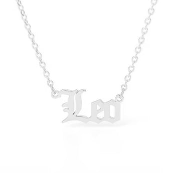 Silver Zodiac Necklaces Necklace waterproof tarnish-free jewellery - Binky Belle