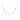 A silver-tone necklace featuring a delicate chain with alternating round bezel-set clear stones and teardrop-shaped clear drop stones, displayed on a solid white background.